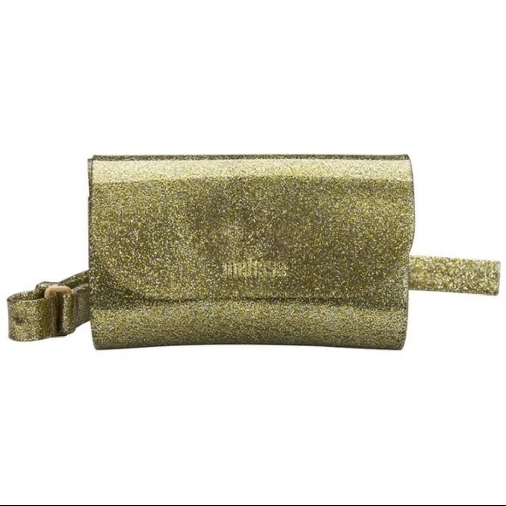 Melissa Cute Bag in Gold Glitter